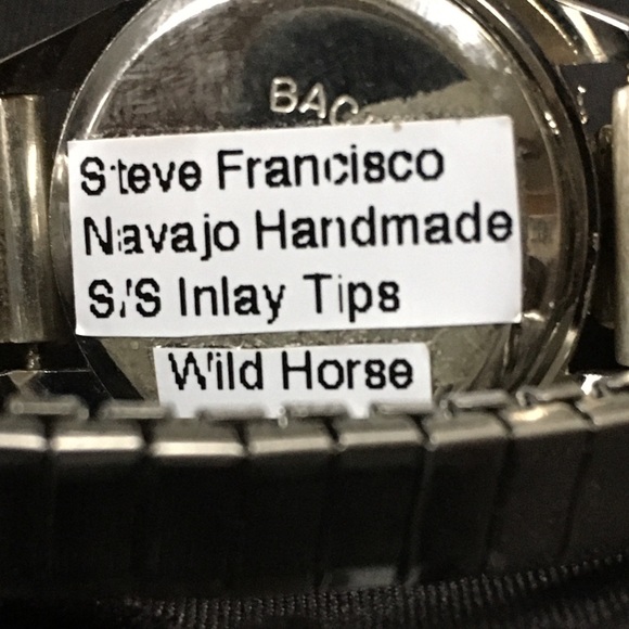 Wild Horse Turquoise Watch by Steve Francisco - Picture 3 of 3